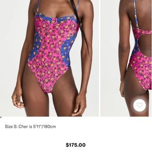 Farm Rio Fruit Dots One Piece Swimsuit